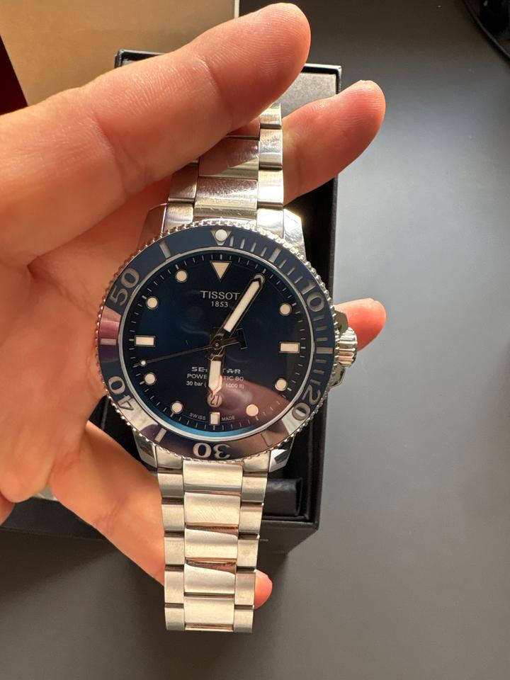 Tissot Seastar 1000 Powermatic 80 Automatic Blue Dial - image 8