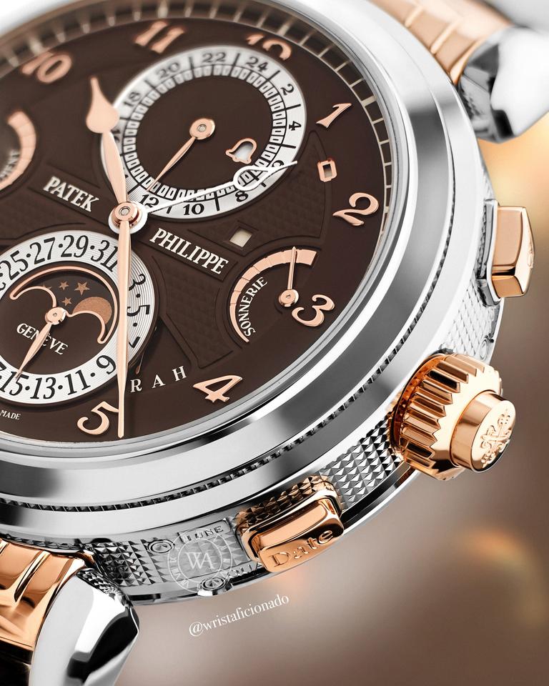 Patek Philippe Grandmaster Chime 6300GR-001 White/Rose Gold Brown Dial - Photo 4