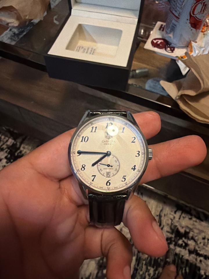 TAG Heuer Carrera Calibre 6 Heritage Ref. WAS2111.FC6293 39mm - Photo 7