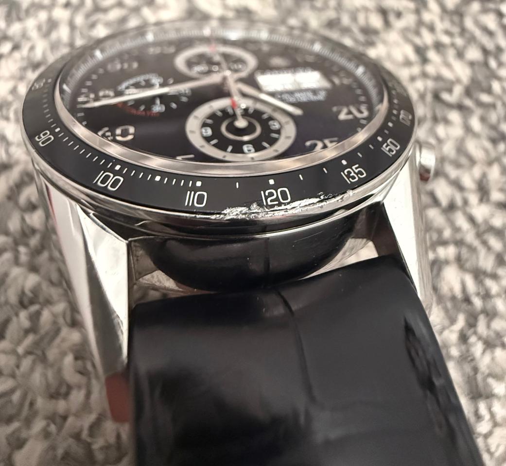 TAG Heuer Carrera Calibre 16 Chronograph Ref. CV2A10.FC6235 Black Dial 43mm - Photo 7