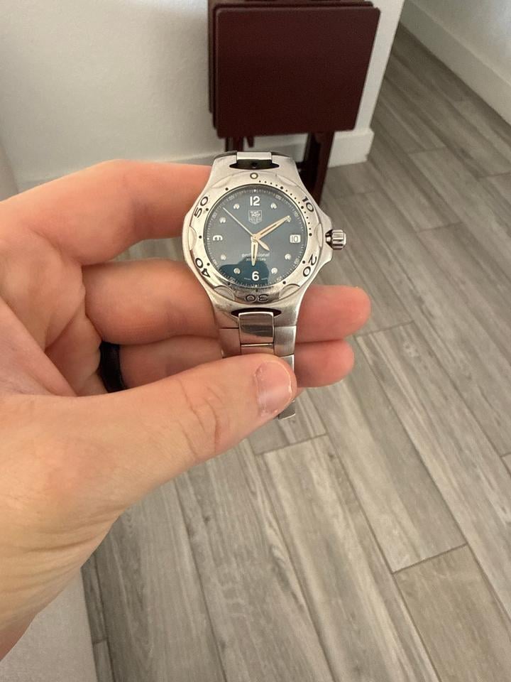 TAG Heuer Kirium Ref. WL1113.BA0701 Quartz Turquoise Dial 36mm - Photo 7