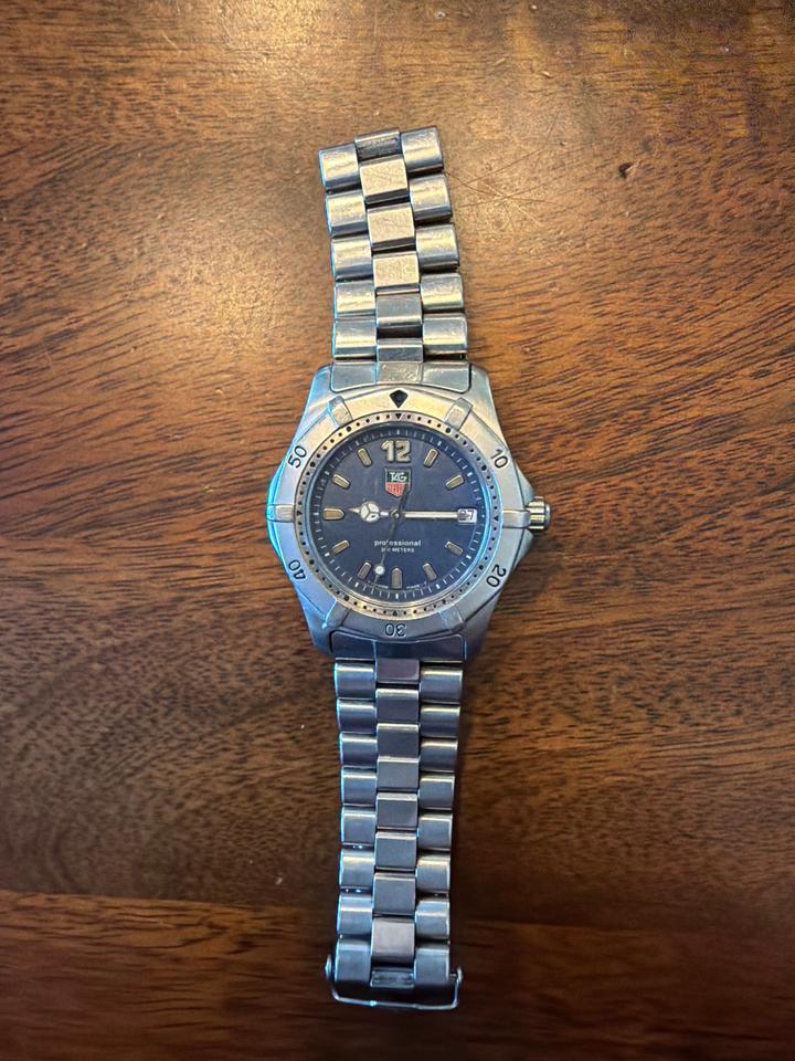 TAG Heuer 2000 Quartz Professional Blue Dial — Verify WK1313/WK1213 Reference - Photo 7