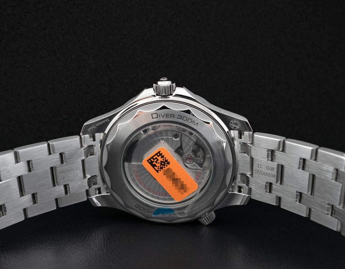 Omega Seamaster Diver 300M Blue Dial Stainless Steel