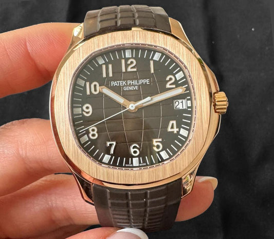 Patek Philippe Aquanaut 5167R-001 Rose Gold Brown Dial (2022) - Photo 1