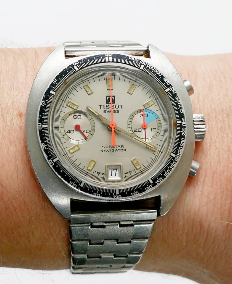 Tissot Seastar Navigator Vintage Chronograph Diver - image 11