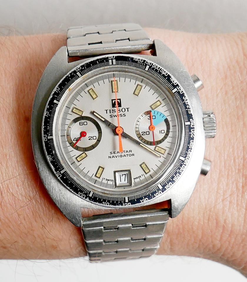 Tissot Seastar Navigator Vintage Chronograph Diver - image 3