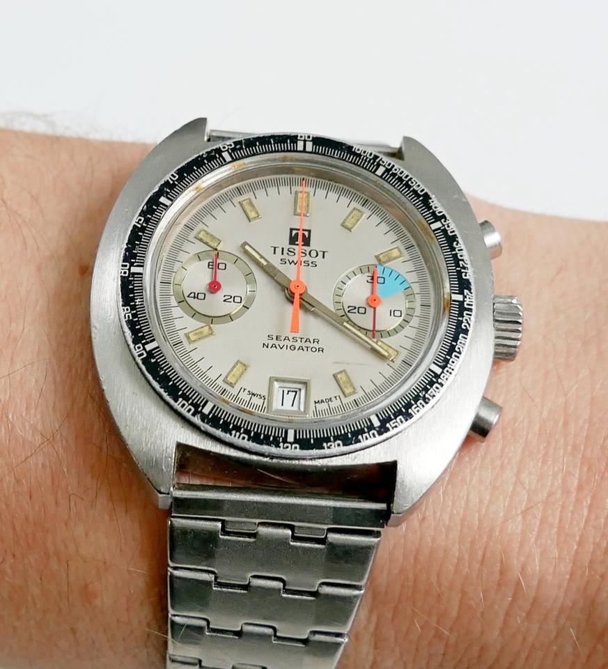 Tissot Seastar Navigator Vintage Chronograph Diver - image 4