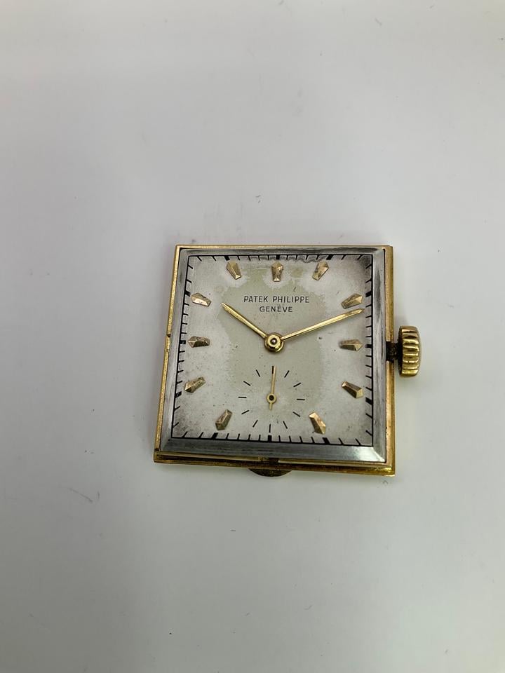 Patek Philippe Vintage Ref. 2445 18K Yellow Gold Square Case (1949 Approx.) - Photo 9