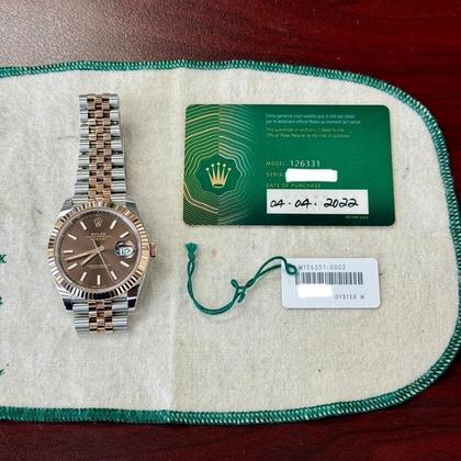 Rolex Datejust 126331 Chocolate Dial