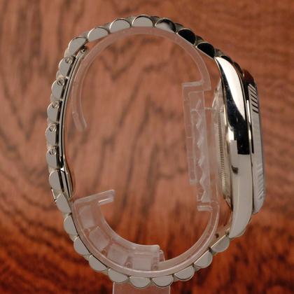 Rolex Day-Date 40 228239 White Gold Blue Roman Dial