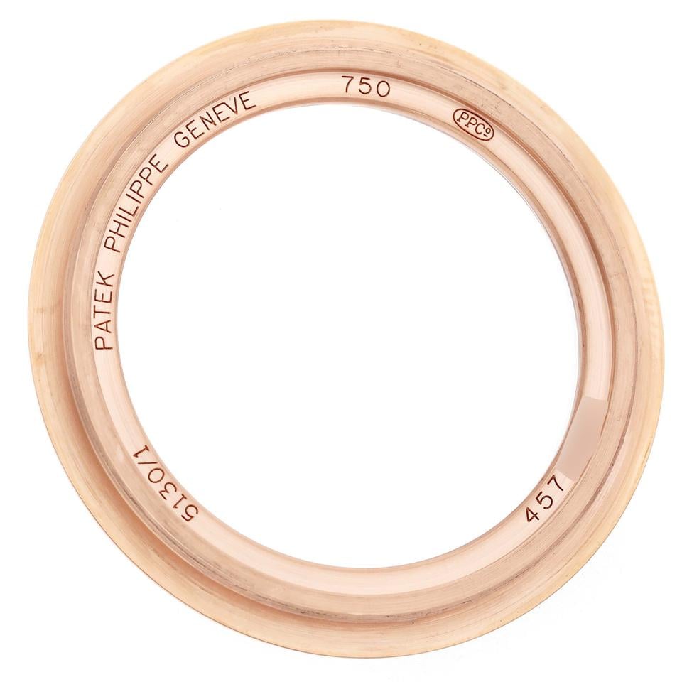 Patek Philippe World Time 5130/1R-011 Rose Gold Bracelet (2013) - Photo 3