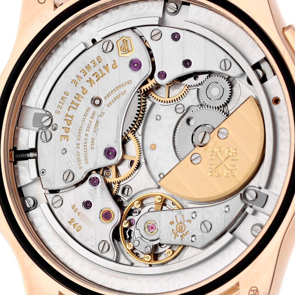 Patek Philippe World Time 5130/1R-011 Rose Gold Bracelet (2013) - Photo 4