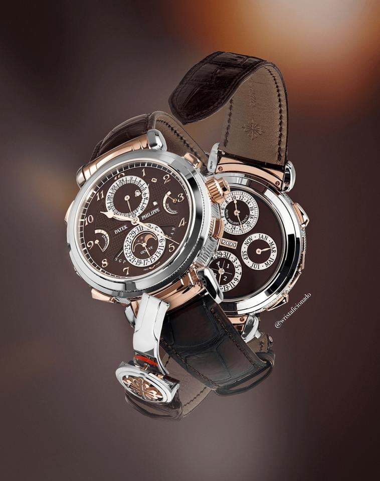 Patek Philippe Grandmaster Chime 6300GR-001 White/Rose Gold Brown Dial - Photo 3