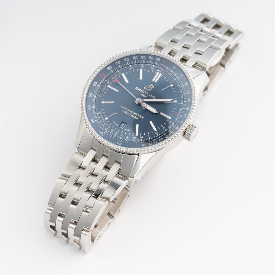 Breitling Navitimer Automatic 41 A17326 Blue Dial (Dial Colour Verify) - Photo 4