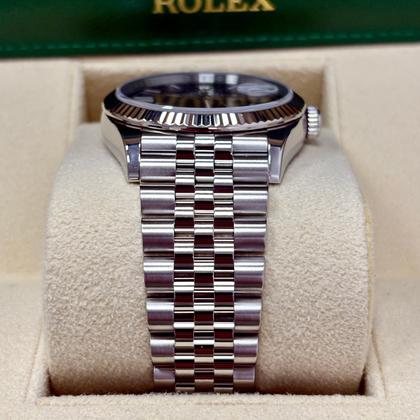 Rolex Datejust 36 Ref. 126234 Green Dial Jubilee Bracelet (2022) - Photo 7
