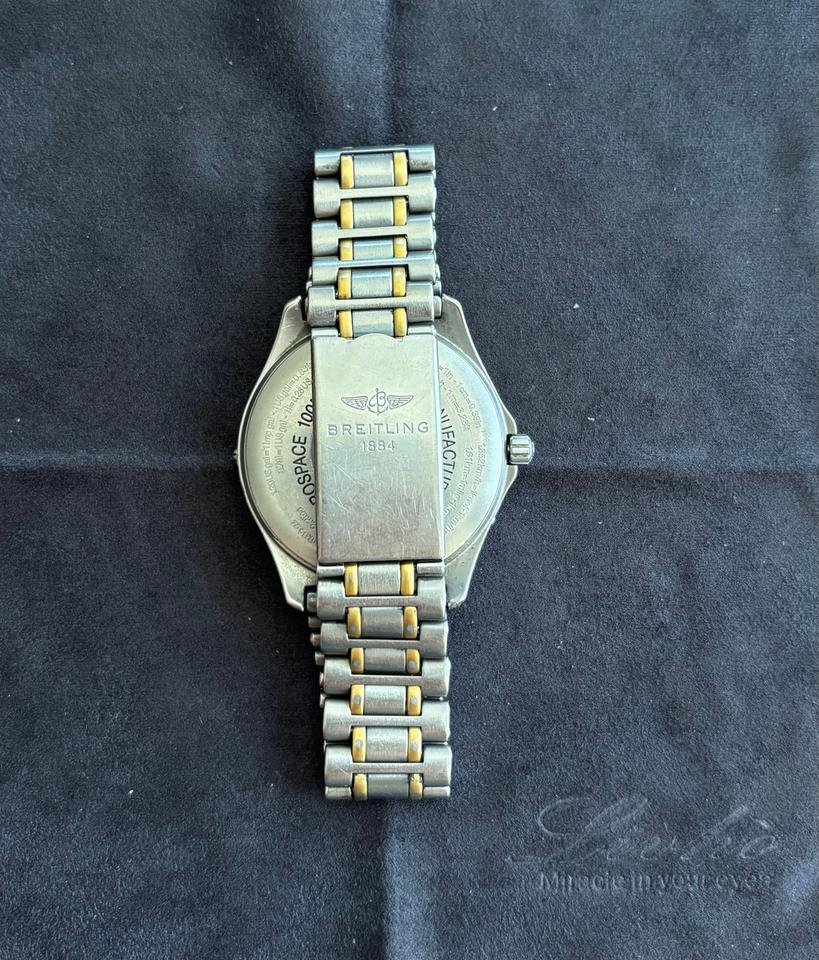 Breitling Aerospace F65062 Repetition Minutes Titanium Blue Dial (1996 Approx.) - Photo 4