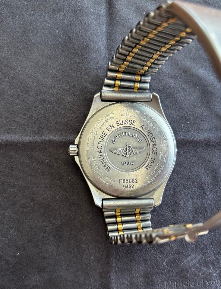 Breitling Aerospace F65062 Repetition Minutes Titanium Blue Dial (1996 Approx.) - Photo 6