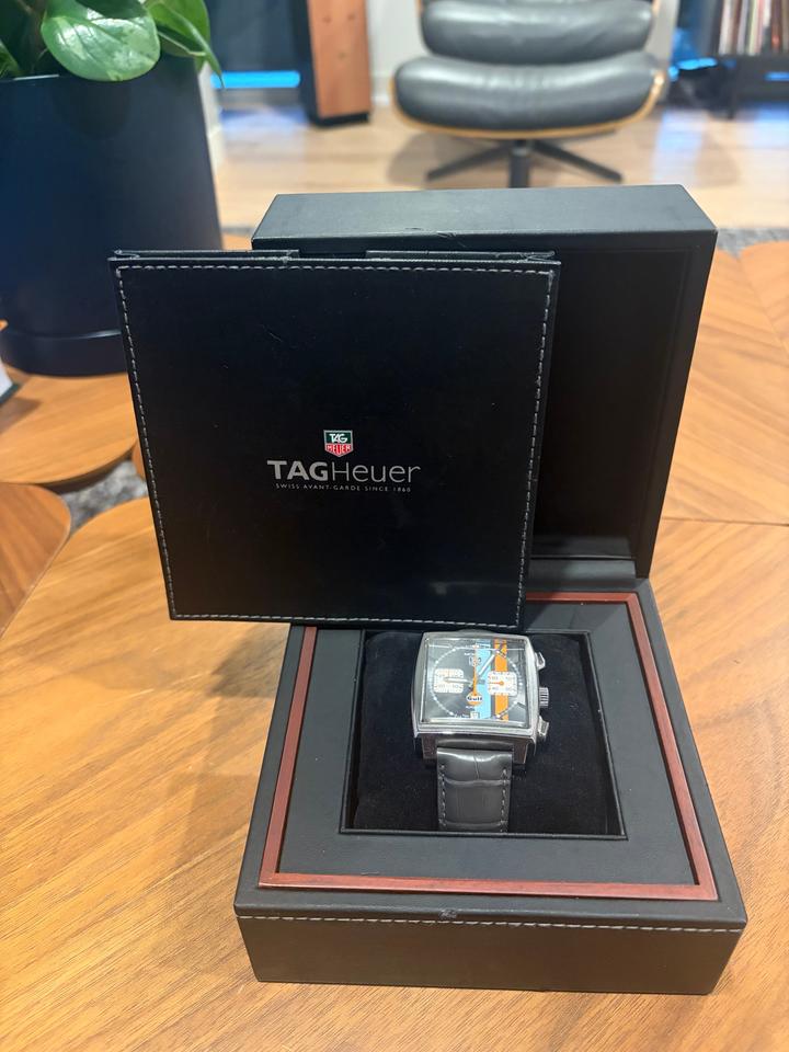 TAG Heuer Monaco Gulf Calibre 12 Chronograph Ref. CAW2113.FC6250 - Photo 5