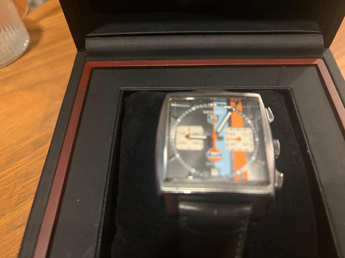 TAG Heuer Monaco Gulf Calibre 12 Chronograph Ref. CAW2113.FC6250 - Photo 4