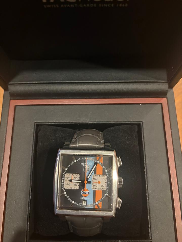 TAG Heuer Monaco Gulf Calibre 12 Chronograph Ref. CAW2113.FC6250 - Photo 6