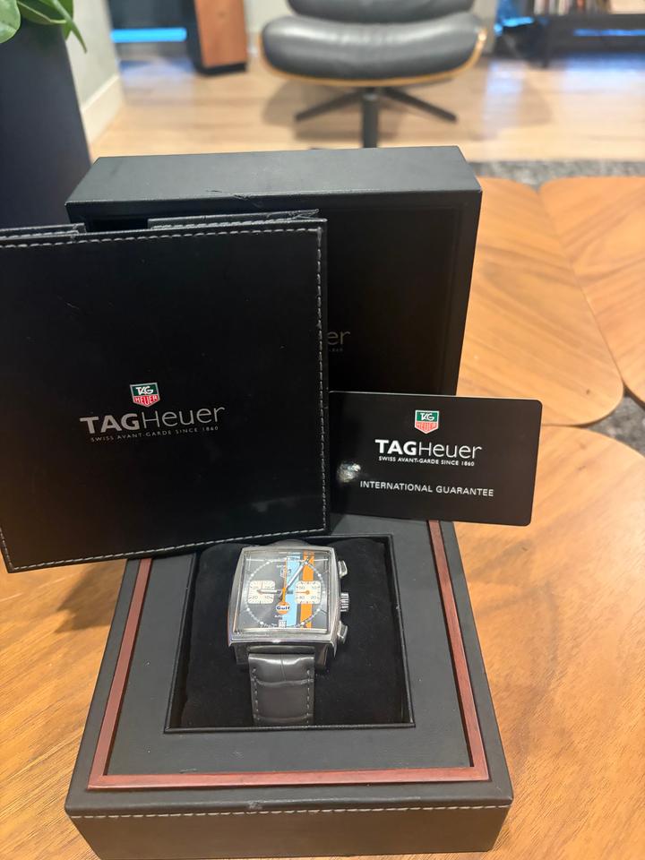 TAG Heuer Monaco Gulf Calibre 12 Chronograph Ref. CAW2113.FC6250 - Photo 1