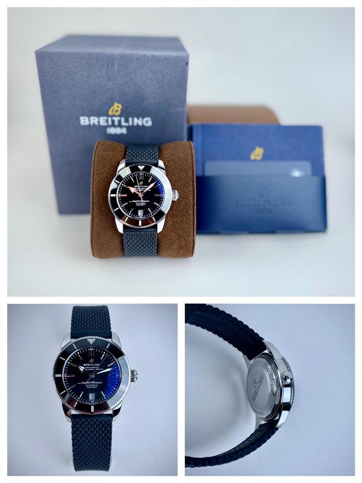 Breitling Superocean Heritage II 42mm Ref. AB2010121B1S1 Black Dial Black Rubber Strap (2020) - Photo 2