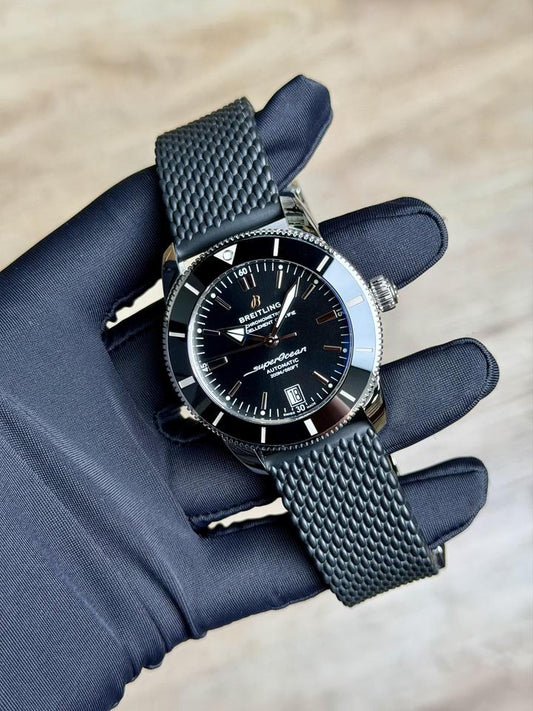 Breitling Superocean Heritage II 42mm Ref. AB2010121B1S1 Black Dial Black Rubber Strap (2020) - Photo 1