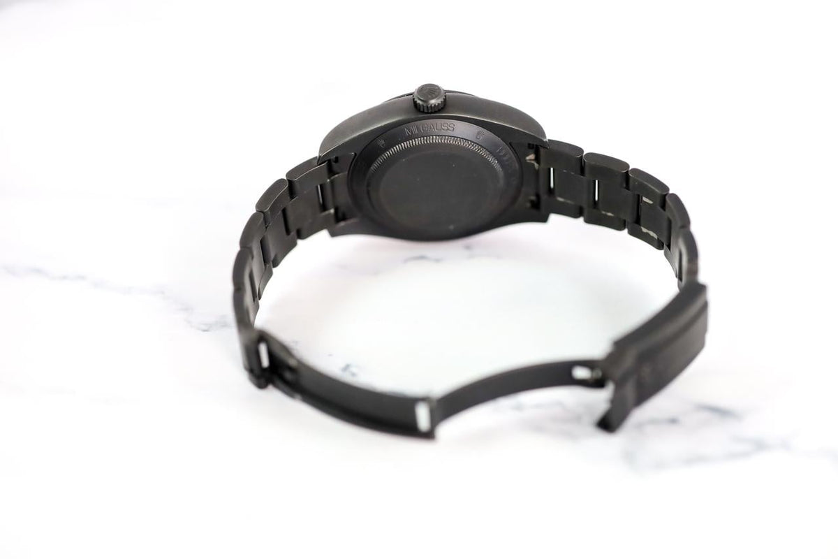 Rolex Milgauss “Venom” Custom PVD Ref. 116400 Full Set (2020) - Photo 1