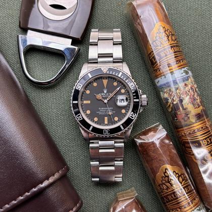 Rolex Submariner Date 40mm Black Matte Dial Ref. 16800 (1981) - Photo 3