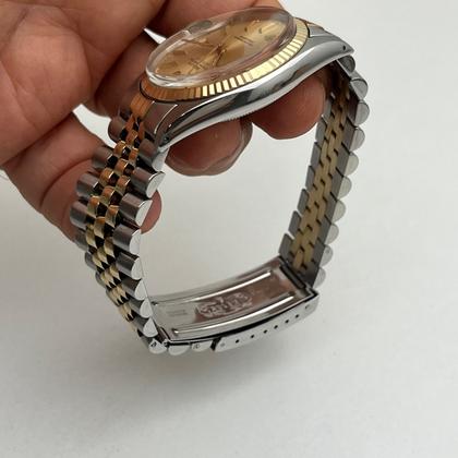Rolex Datejust Ref. 16013 36mm Champagne Dial Two-Tone Jubilee (1981) - Photo 12
