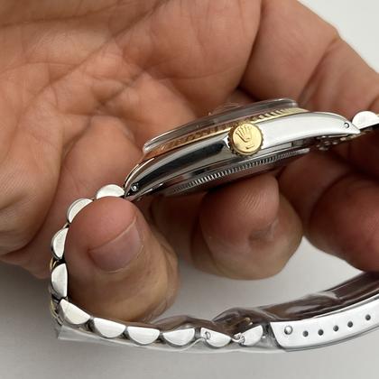 Rolex Datejust Ref. 16013 36mm Champagne Dial Two-Tone Jubilee (1981) - Photo 10