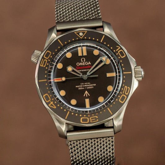 Omega Seamaster Diver 300 M James Bond 007 No Time To Die + OEM NATO