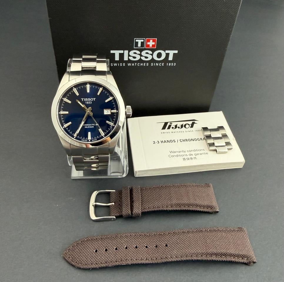 Tissot Gentleman T127.407.11.041.00 Automatic Blue Dial - image 2