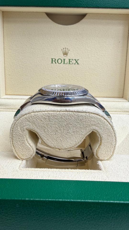 Rolex Datejust 41 Dark Rhodium Index Watch Only