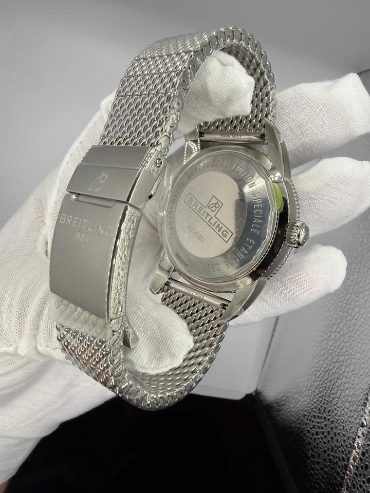 Breitling Superocean Heritage II 46mm Ref. AB2020 Black Dial Steel Bracelet (2026 Unworn) - Photo 5