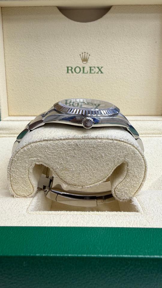 Rolex Datejust 41 Dark Rhodium Index Watch Only