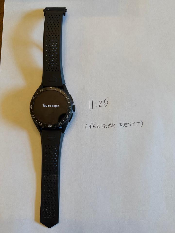 TAG Heuer Connected 45mm Titanium Smartwatch Ref. SBR8A80.BT6261 - Photo 6