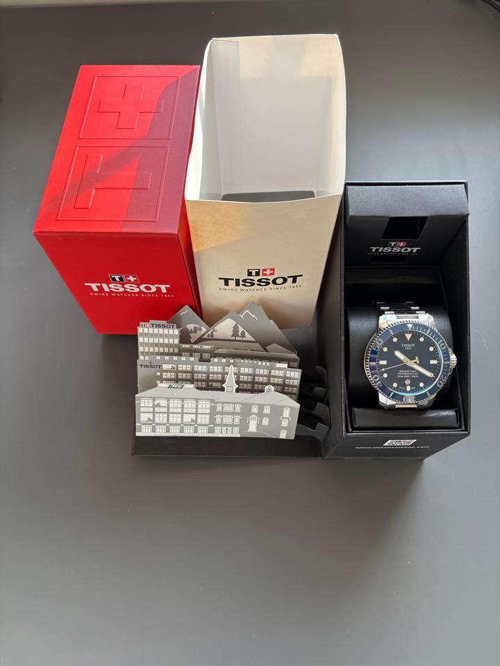 Tissot Seastar 1000 Powermatic 80 Automatic Blue Dial - image 6