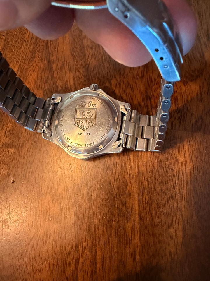 TAG Heuer 2000 Quartz Professional Blue Dial — Verify WK1313/WK1213 Reference - Photo 5