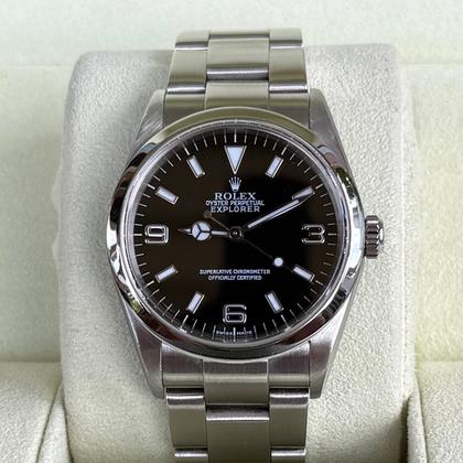 Rolex Explorer 36mm Ref. 114270 Black Dial (2001) - Photo 4