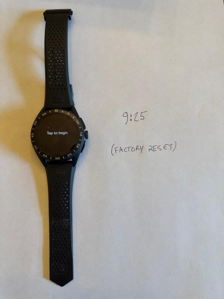 TAG Heuer Connected 45mm Titanium Smartwatch Ref. SBR8A80.BT6261 - Photo 7