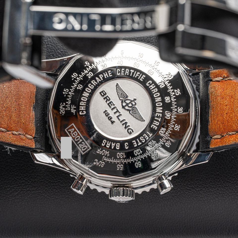 Breitling Navitimer 1 B01 Chronograph Ref. AB0120 43mm Black Dial - Photo 3