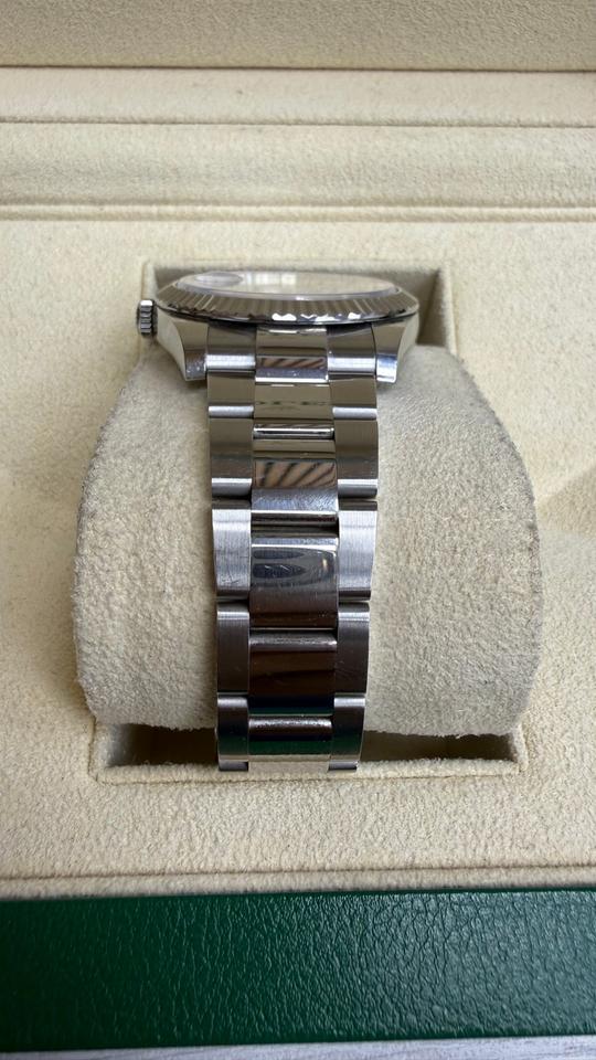 Rolex Datejust 41 Dark Rhodium Index Watch Only