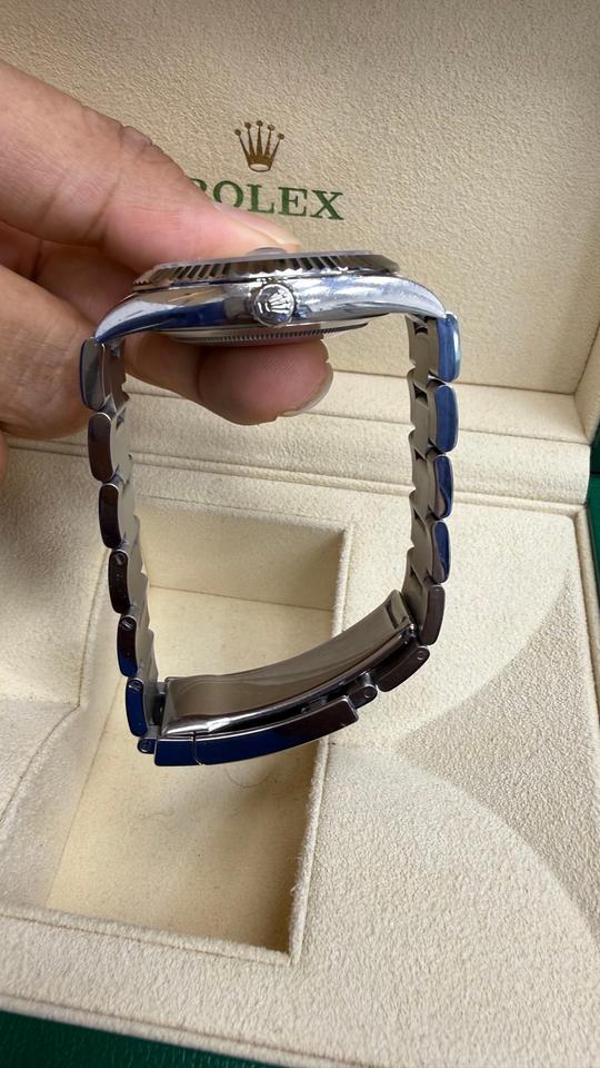 Rolex Datejust 41 Dark Rhodium Index Watch Only